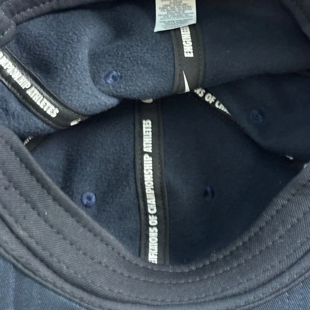 Nike Team USA Olympic Hat Navy Blue USA Embroidered Flat Brim Adjustable NWT